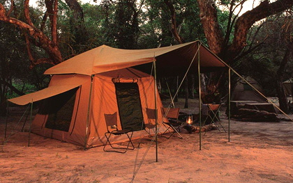 Campingsafari Botswana Zelt